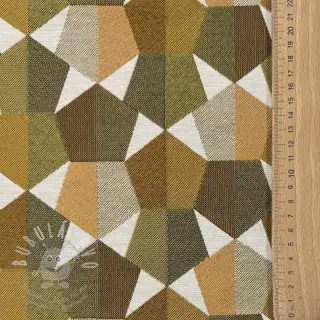 Dekorační látka jacquard Mustang gold