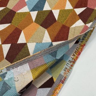 Dekorační látka jacquard Mustang multi