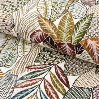 Dekorační látka jacquard Egypte blanc