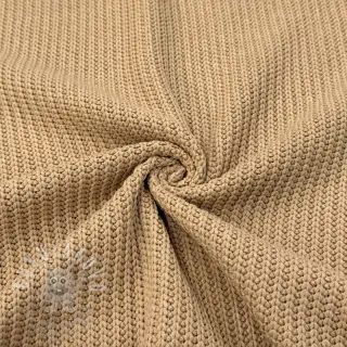 Svetrovina BIG KNIT beige