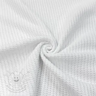 Svetrovina BIG KNIT white