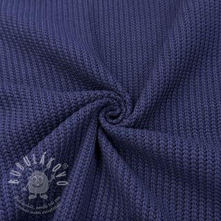 Svetrovina BIG KNIT navy
