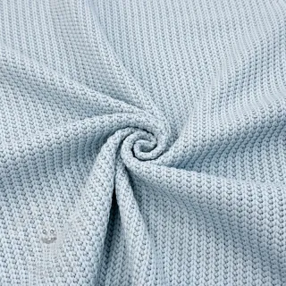 Svetrovina BIG KNIT baby blue