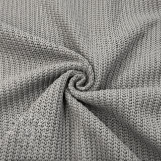 Svetrovina BIG KNIT light grey