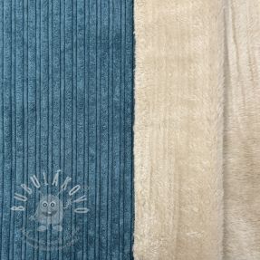 Manšestr Cofur fleece petrol