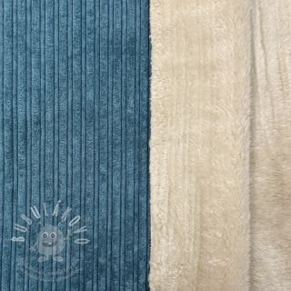 Manšestr Cofur fleece petrol