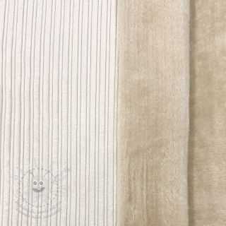 Manšestr Cofur fleece off white