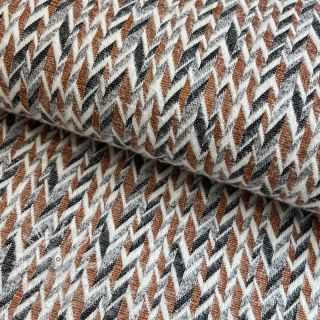 Pletenina jacquard Comfilia Irregular Herringbone