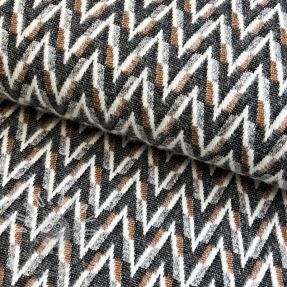 Pletenina jacquard Comfilia Arrows grey