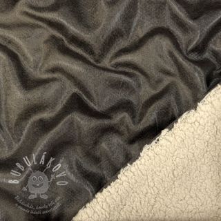 Kabátovina Vintage Glammy Teddy Lammy grey