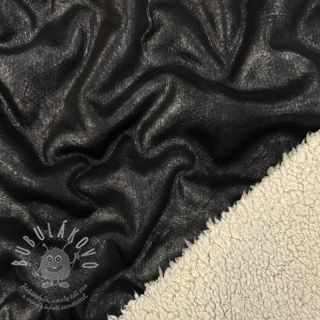 Kabátovina Vintage Glammy Teddy Lammy black