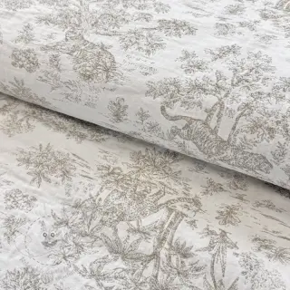 Dekorační látka jacquard MACASSAR alover lin