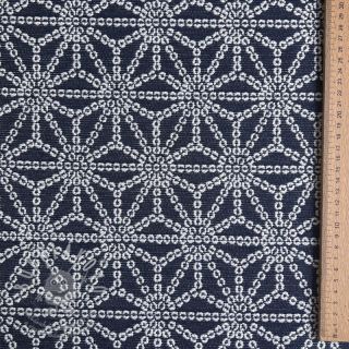 Dekorační látka jacquard Bong marine