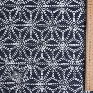 Dekorační látka jacquard Bong marine