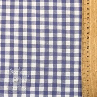 Bavlněná látka Check lavender