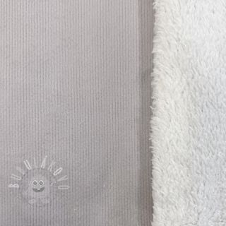 Kojenecký plyš TEDDY light grey