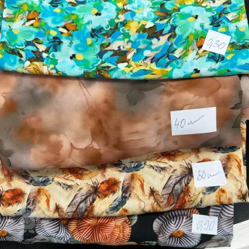 Levně Balík látek viskóza 602