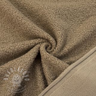 Fleece TEDDY DOUBLE SIDED sand
