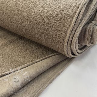 Fleece TEDDY DOUBLE SIDED sand