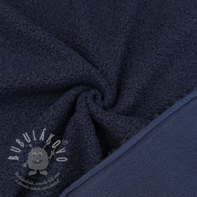 Fleece TEDDY DOUBLE SIDED navy