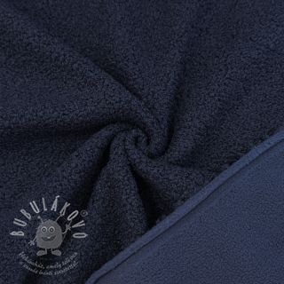 Fleece TEDDY DOUBLE SIDED navy
