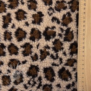 Kabátovina TEDDY Panthera light sand