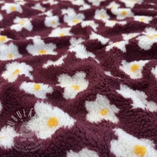 Kabátovina TEDDY Daisy brom beere