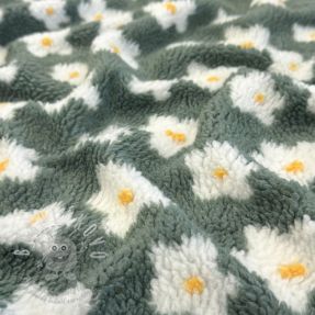 Kabátovina TEDDY Daisy old green
