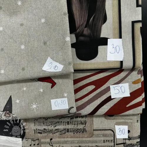 Levně Balík látek dekorační látky 1275