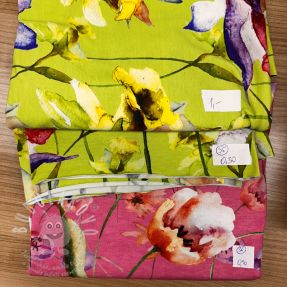 Balík látek úplet VISCOSE LYCRA 167