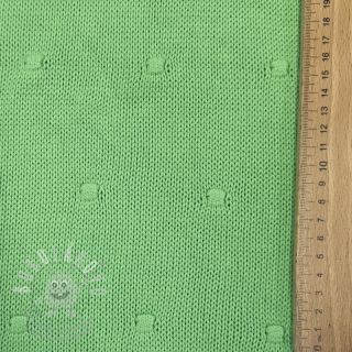 Svetrovina BIG KNIT DOT grass green