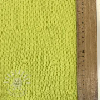 Svetrovina BIG KNIT DOT bright green