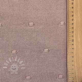 Svetrovina BIG KNIT DOT old pink