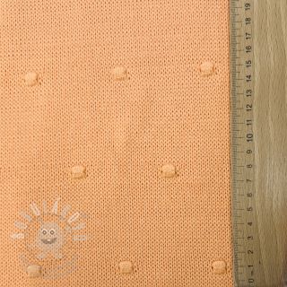 Svetrovina BIG KNIT DOT peach