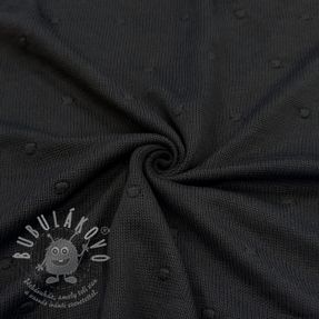 Svetrovina BIG KNIT DOT black