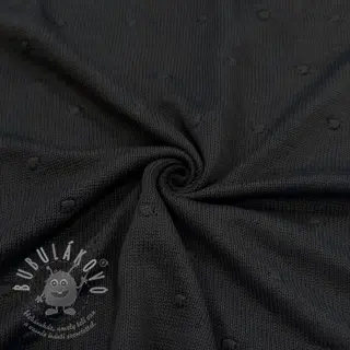 Svetrovina BIG KNIT DOT black
