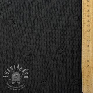 Svetrovina BIG KNIT DOT black