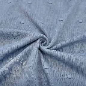 Svetrovina BIG KNIT DOT blue
