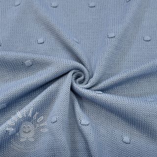 Svetrovina BIG KNIT DOT blue