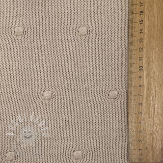 Svetrovina BIG KNIT DOT naturals
