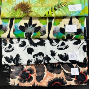 Balík látek len s viskózou 133