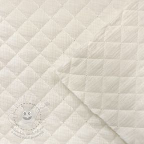 Dvojitá gázovina/mušelín QUILT ecru