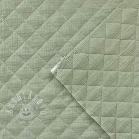 Dvojitá gázovina/mušelín QUILT nile