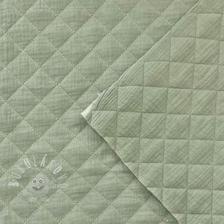 Dvojitá gázovina/mušelín QUILT nile
