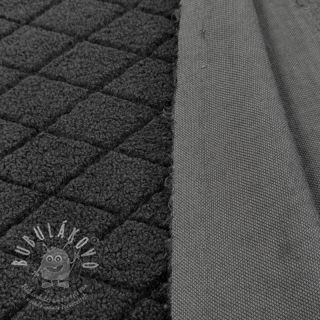 Kabátovina TEDDY Diamond dark grey