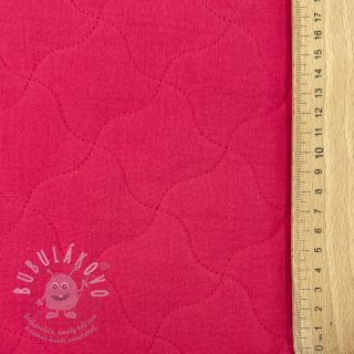 Dvojitá gázovina/mušelín QUILT NOE magenta
