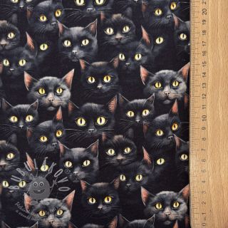Teplákovina Eyes on you design A digital print