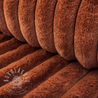 Umělá kožešina Barracuda terracotta