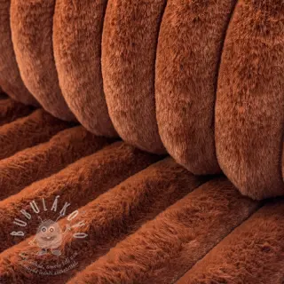 Umělá kožešina Barracuda terracotta