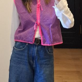 Len předepraný orchid purple